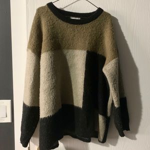 Oak & Fort Colour Block Sweater